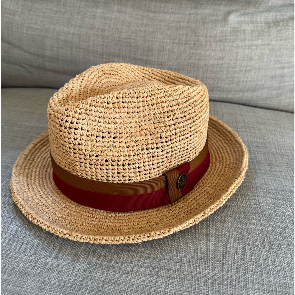 Goorin Bros Straw hat with extra band